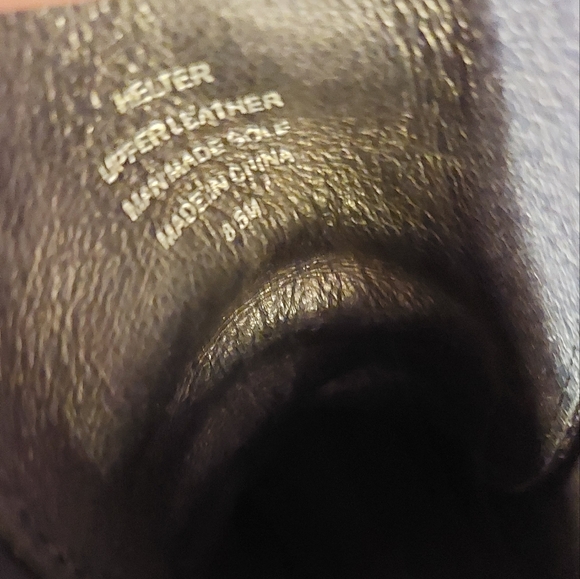 Jeffrey Campbell Black Glossy Combat Boots - Picture 16 of 16